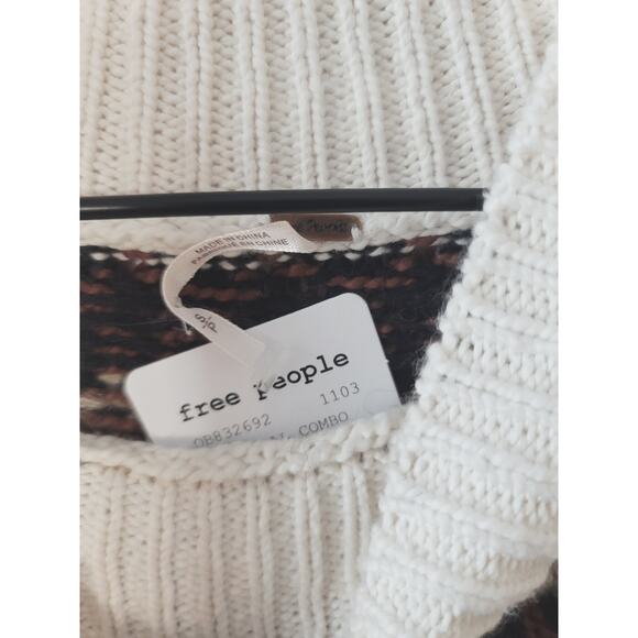 Free People Scotland Oversized Sweater Dress - New Small - Picture 12 of 15